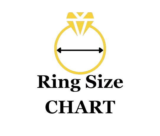 ring size chart logo
